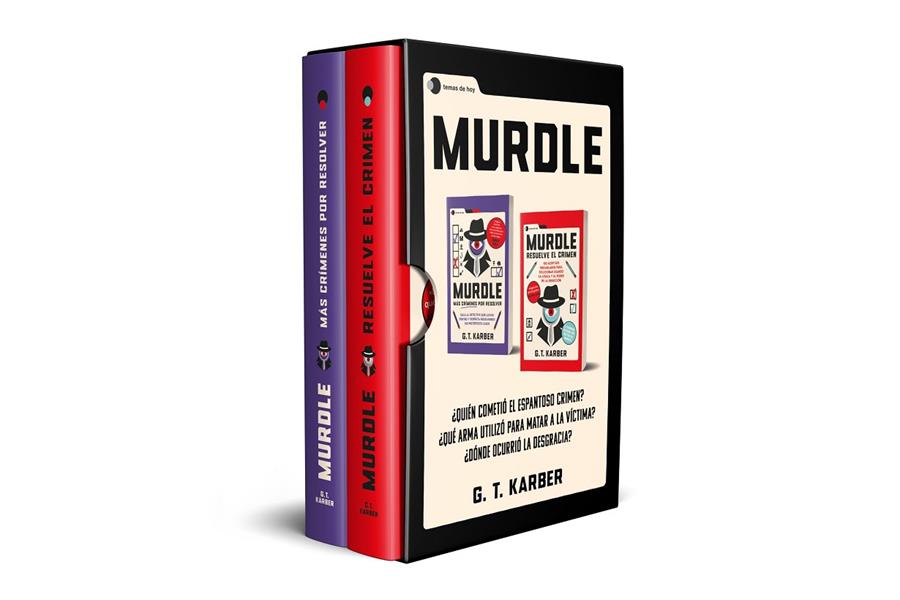 ESTUCHE MURDLE : RESUELVE EL CRIMEN ; MAS CRIMENES POR RESOLVER  | 9788410293243 | KARBER, G. T.