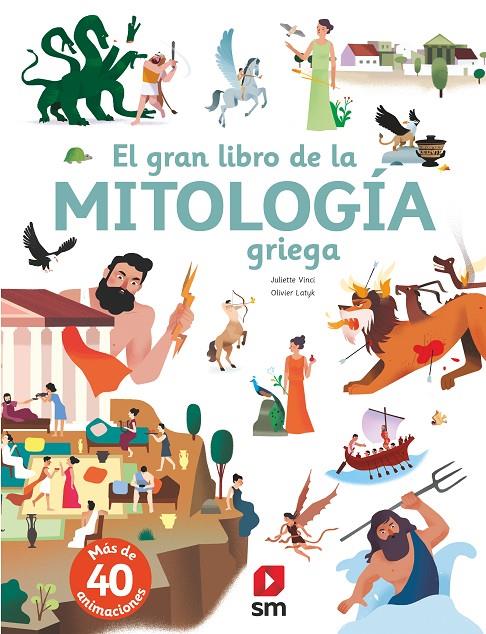 GRAN LIBRO DE LA MITOLOGÍA GRIEGA | 9788491826576 | VINCI, JULIETTE; LATYK, OLIVIER