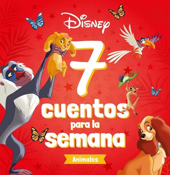 7 CUENTOS PARA LA SEMANA : ANIMALES DISNEY | 9788418939662