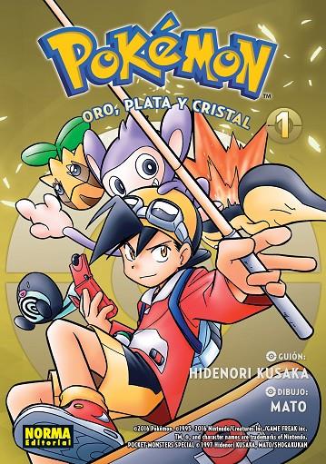 POKEMON 5 ORO,PLATA Y CRISTAL 1  | 9788467965001 | KUSAKA, HIDENORI ; MATO