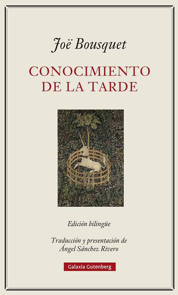 CONOCIMIENTO DE LA TARDE | 9788419075567 | BOUSQUET, JOË