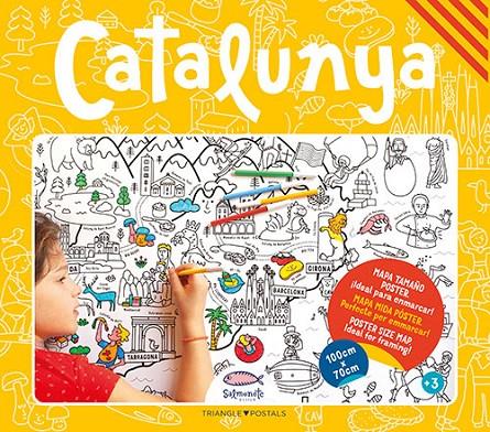 CATALUNYA, MAPA PER PINTAR | 9788484788522