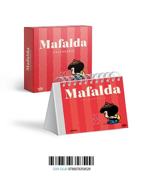 CALENDARIO 2022 MESA MAFALDA ROJO | 9789878358529 | QUINO