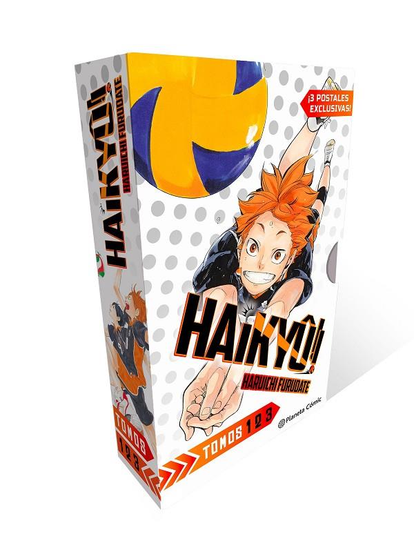 SET HAIKYÛ!! Nº 1+2+3 | 9788411610322 | FURUDATE, HARUICHI