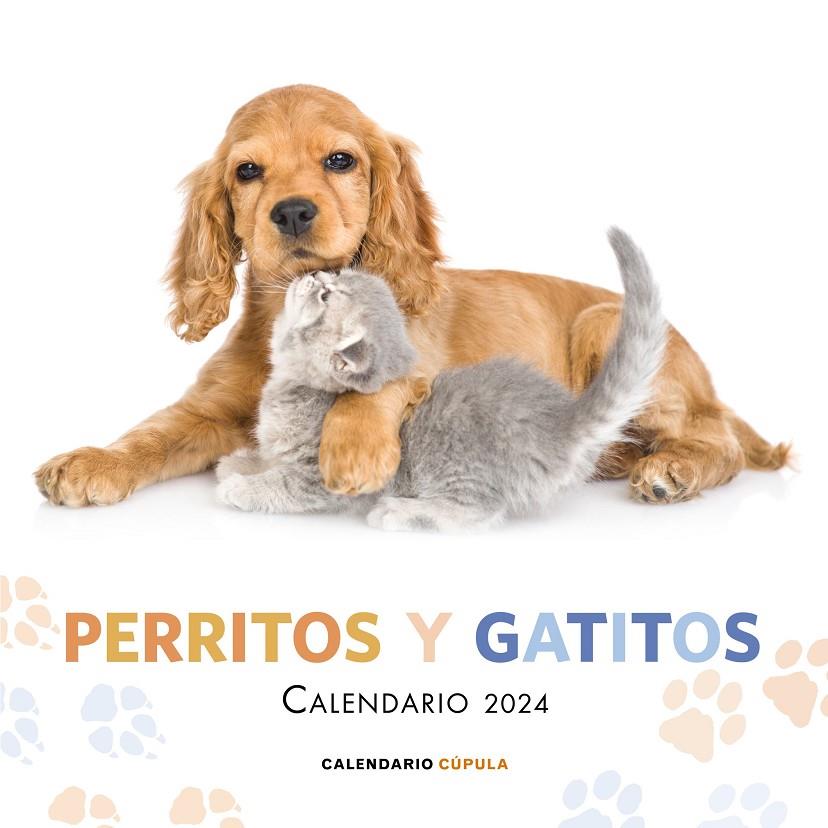 CALENDARIO 2024 PERRITOS Y GATITOS  | 9788448038083