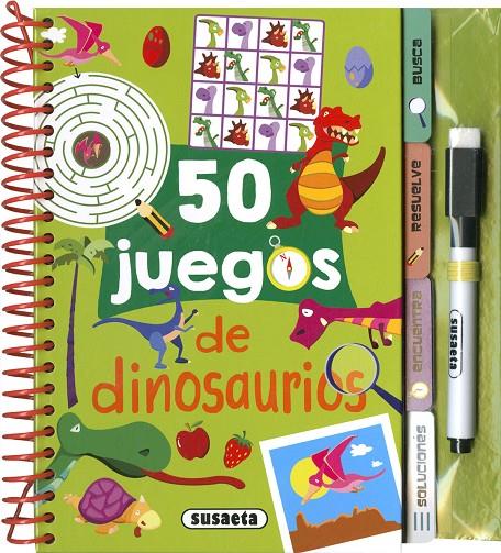 50 JUEGOS DE DINOSAURIOS | 9788467799323 | DIBUJATOR