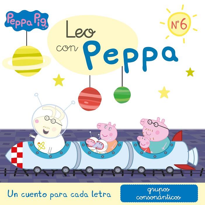 LEO CON PEPPA UN CUENTO PARA CADA LETRA : GRUPOS CONSONANTICOS | 9788448856885