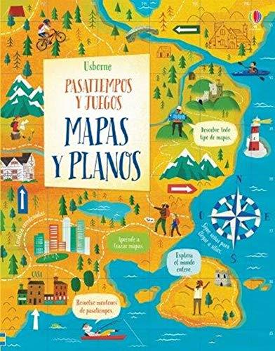 PASATIEMPOS Y JUEGOS : MAPAS Y PLANOS | 9781474979771 | AA.VV.