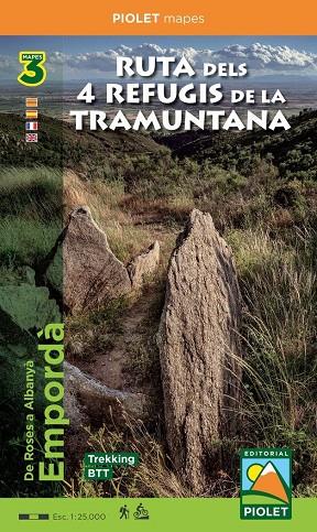 RUTA DELS 3 REFUGIS DE TRAMUNTANA (1:25.000) | 9788412020168 | AA.VV.