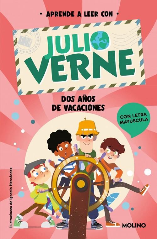 APRENDE A LEER CON JULIO VERNE : DOS AÑOS DE VACACIONES | 9788427246850 | VERNE, JULIO ; GREEN, SHIA