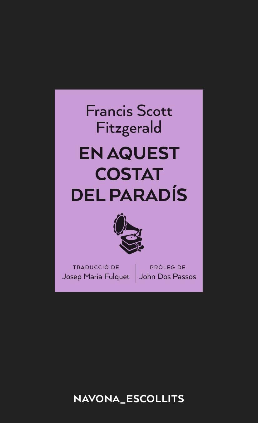 EN AQUEST COSTAT DEL PARADIS | 9788417181956 | FITZGERALD, FRANCIS SCOTT