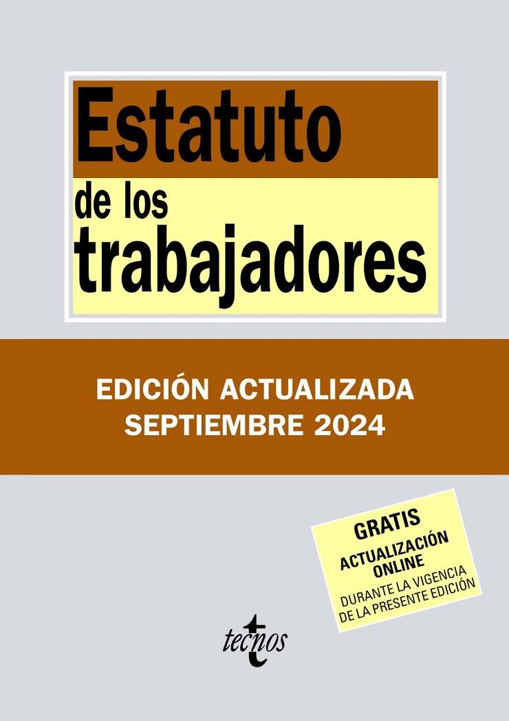 ESTATUTO DE LOS TRABAJADORES (2024) | 9788430990924