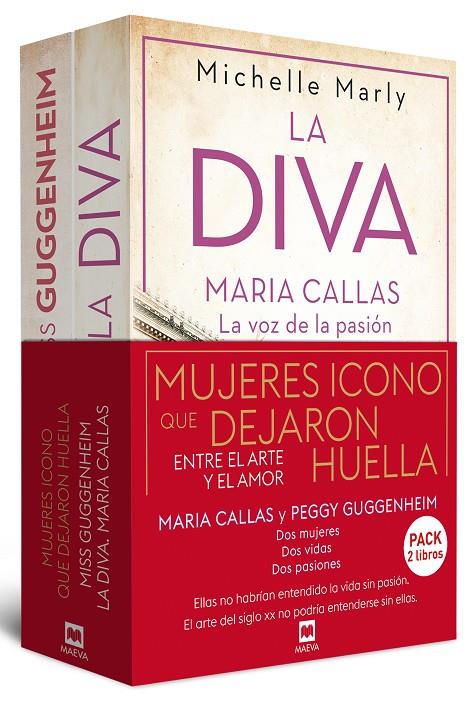 PACK MUJERES ICONO : LA DIVA ; MISS GUGGENHEIM | 9788419638915 | MARLY, MICHELLE ; HAYDEN, LEAH