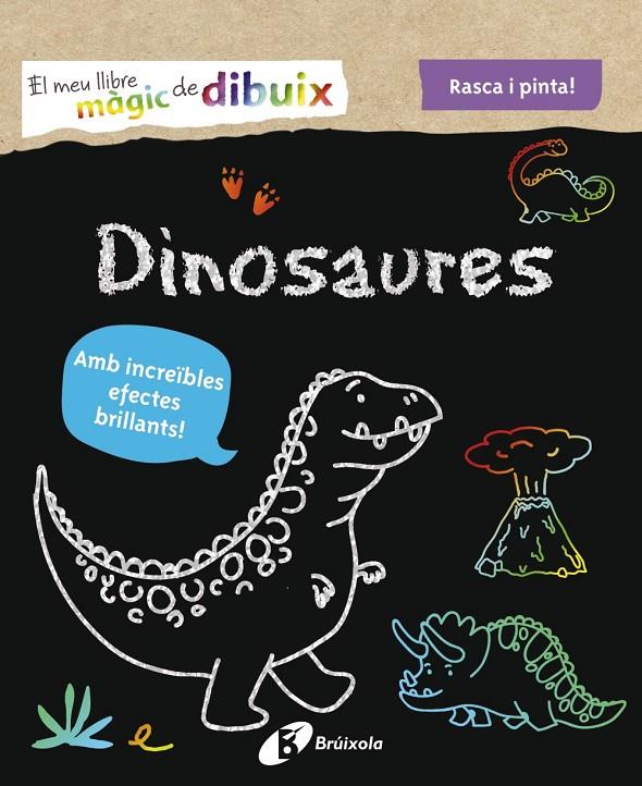 MEU LLIBRE MÀGIC DE DIBUIX : DINOSAURES | 9788413492445