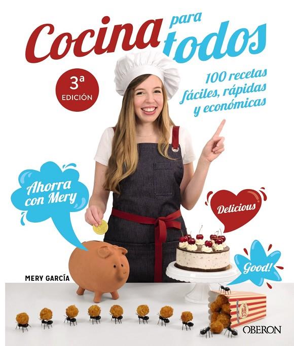 COCINA PARA TODOS 2 : 100 RECETAS FACILES  RAPIDAS Y ECONOMICAS | 9788441543157 | GARCIA, MERY