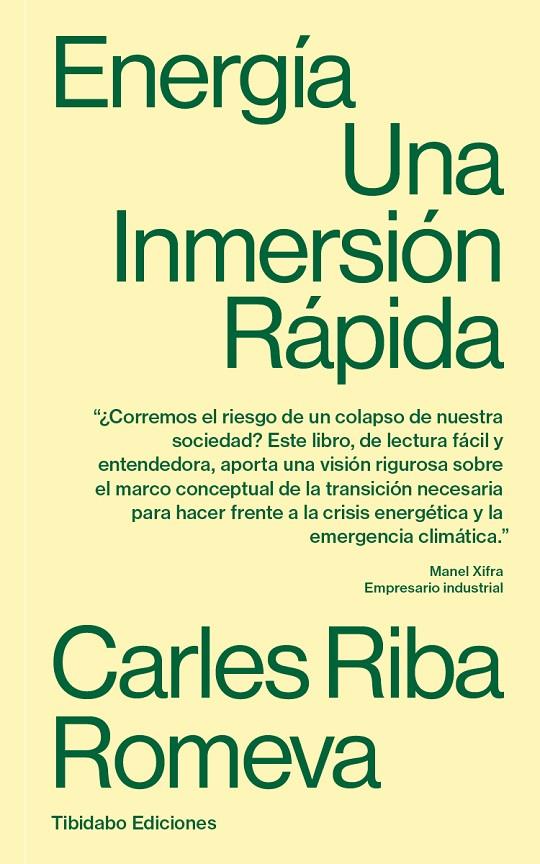 ENERGÍA | 9788419683847 | RIBA ROMEVA, CARLES