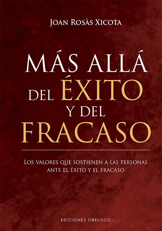 MAS ALLA DEL EXITO Y DEL FRACASO | 9788491116400 | ROSAS, JOAN