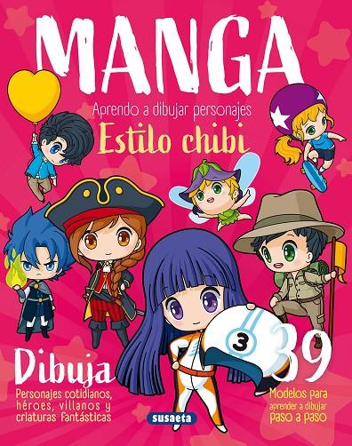 MANGA : APRENDO A DIBUJAR PERSONAJES ESTILO CHIBI | 9788467798302 | URIEL, ROBERTO