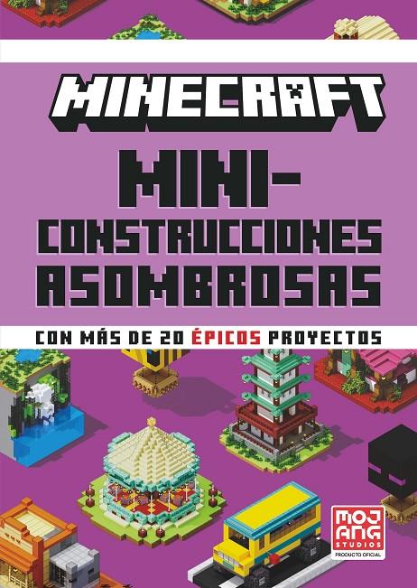 MINECRAFT OFICIAL : MINICONSTRUCCIONES ASOMBROSAS | 9788410021648 | AB, MOJANG