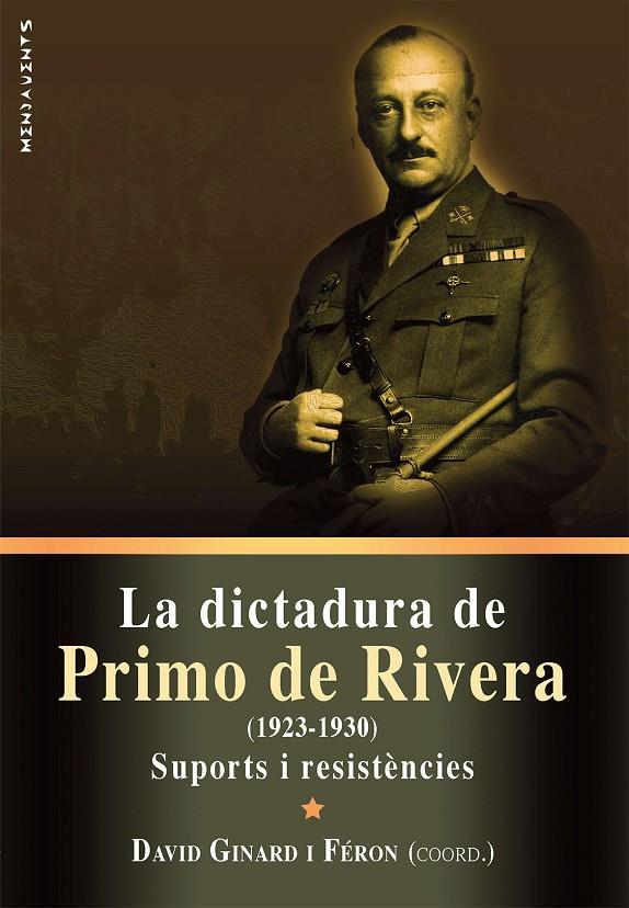 DICTADURA DE PRIMO DE RIVERA, LA (1923-1930) | 9788419956200 | GINARD I FERON, DAVID