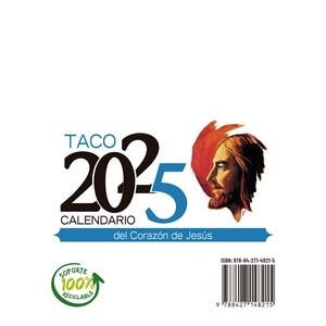 CALENDARI 2025 : TACO SAGRADO CORAZON JESUS SOPORT TAULA | 9788427148215