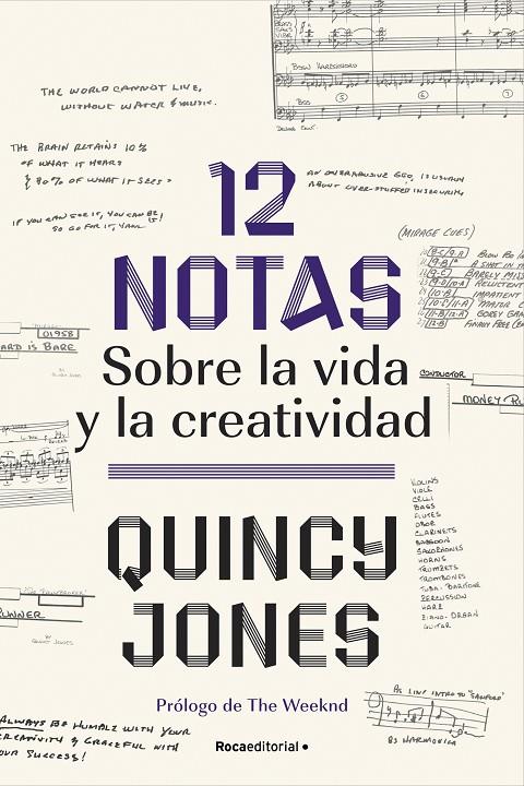 12 NOTAS: SOBRE LA VIDA Y LA CREATIVIDAD | 9788418417382 | JONES, QUINCY