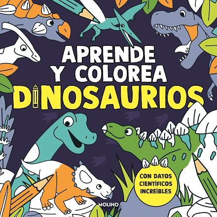 APRENDE Y COLOREA: DINOSAURIOS | 9788427245457